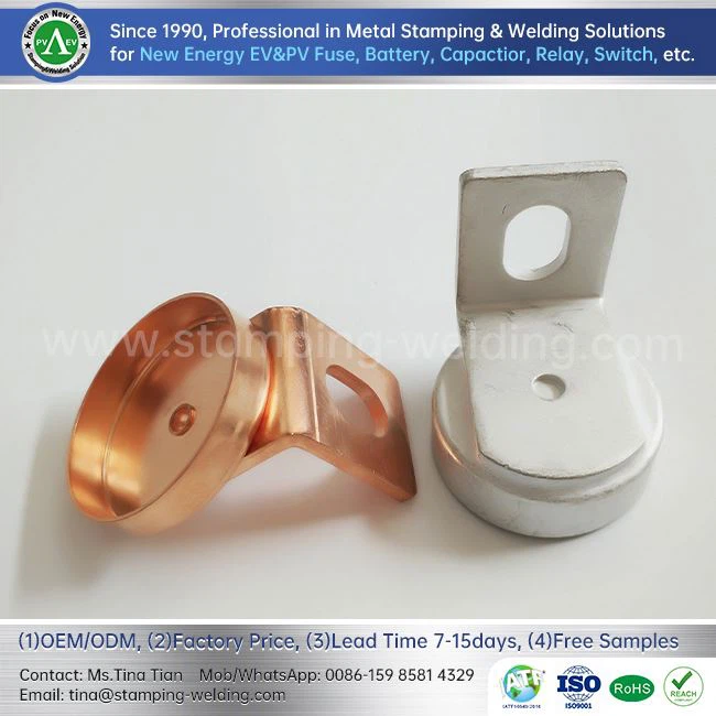Copper Fuse End Cap And Terminal