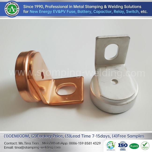 Copper Outer Cap With Matte Tin Plating