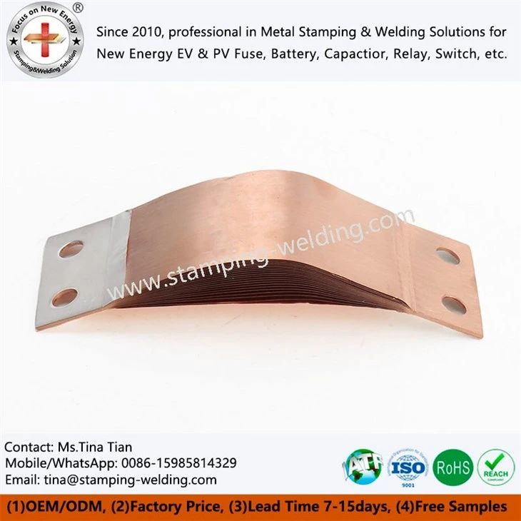 Multilayer Copper Foils Flexible BusBars