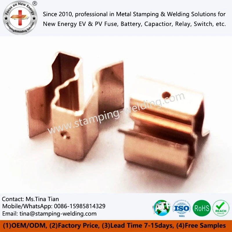 Electrical Contact Metal Copper Stamping Parts