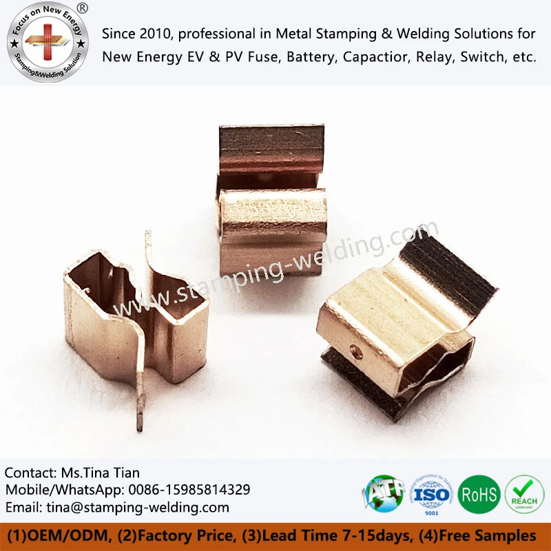Kopar Sheet Metal stimplun Beygja hlutar