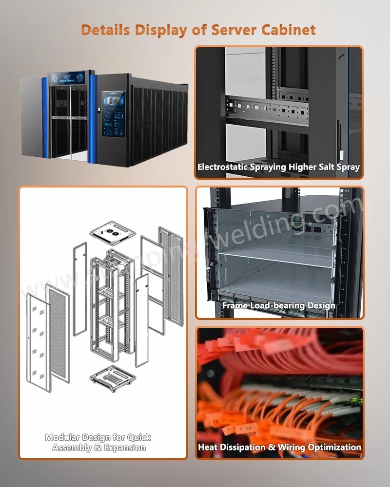 Detail Display of 6U server rack Detail Display of 6U server rack