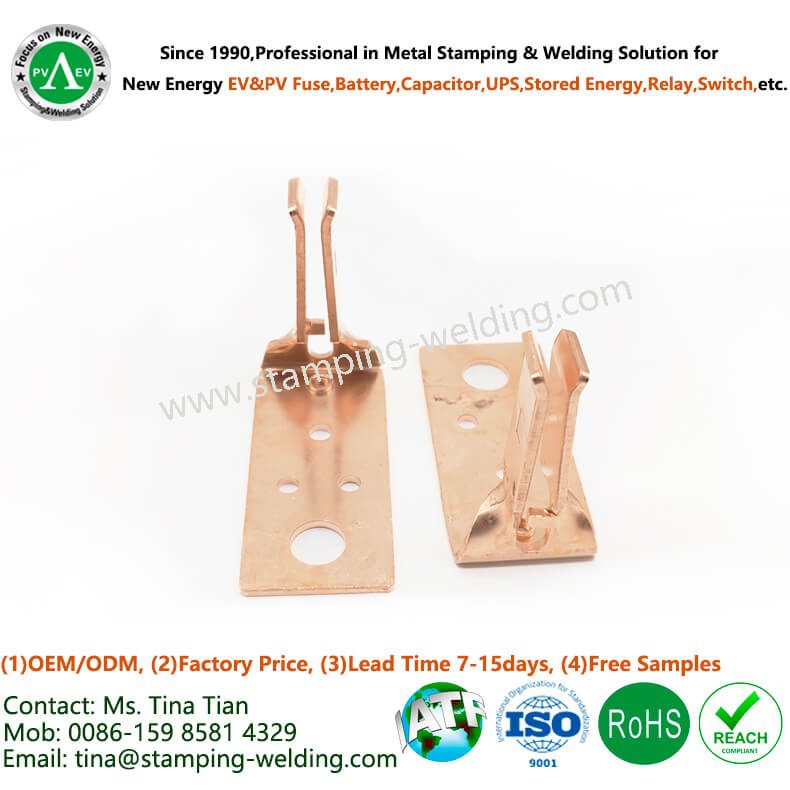 Copper Knife Set for NH Fuse