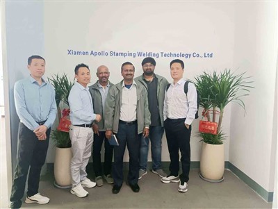 Velkomin TDConnex Group Indland Team heimsótti Apollo Xiamen Group