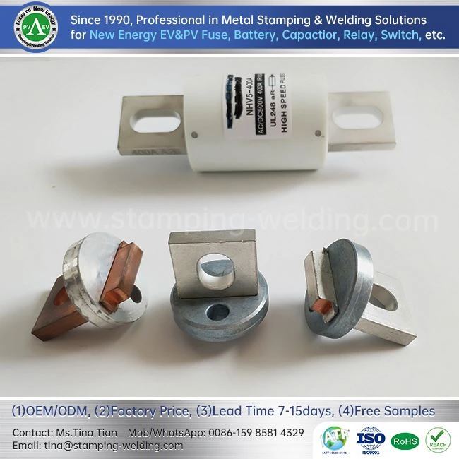 Copper Fuse Terminal for Motor Controller
