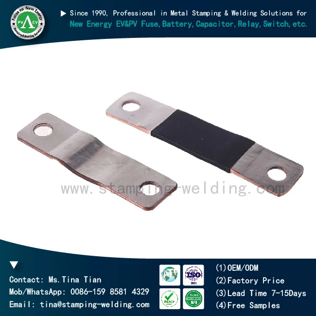 Factory Price Busbar with Heat Shrink Tubing Factory Price Busbar with Heat Shrink Tubing