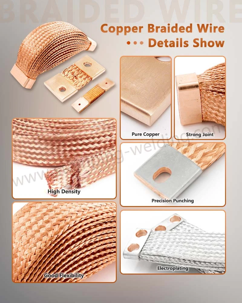 Flexible Copper Braid Bond Details Show Flexible Copper Braid Bond Details Show