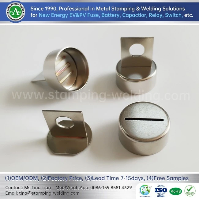 Copper End Caps For PV Fuse