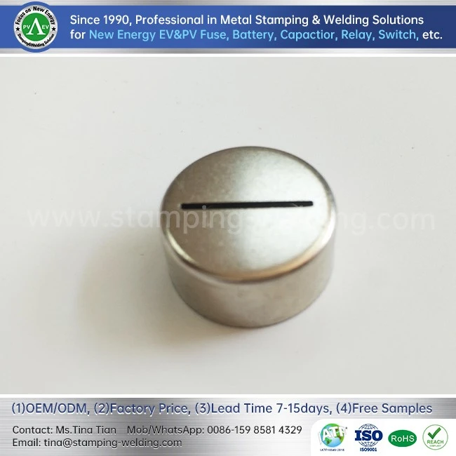 PV Fuse Copper End Cap